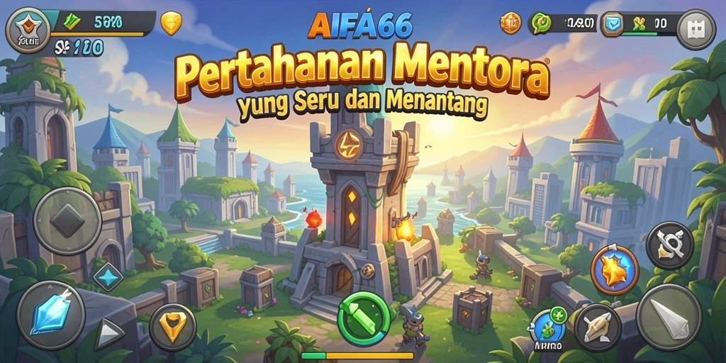 Tangkapan layar utama dari gameplay AIFA66 yang mendebarkan.