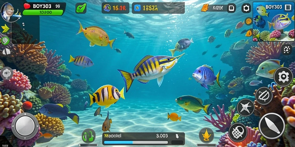 Tampilan gameplay BOY303 yang penuh warna dan seru.