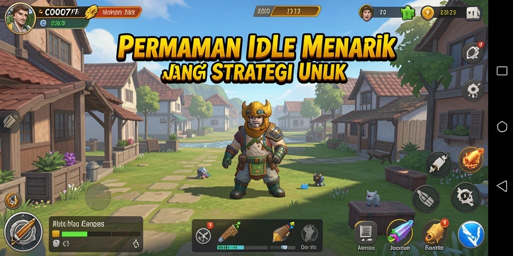 Screenshot gameplay COO77 menampilkan aksi menarik di dunia Idle.