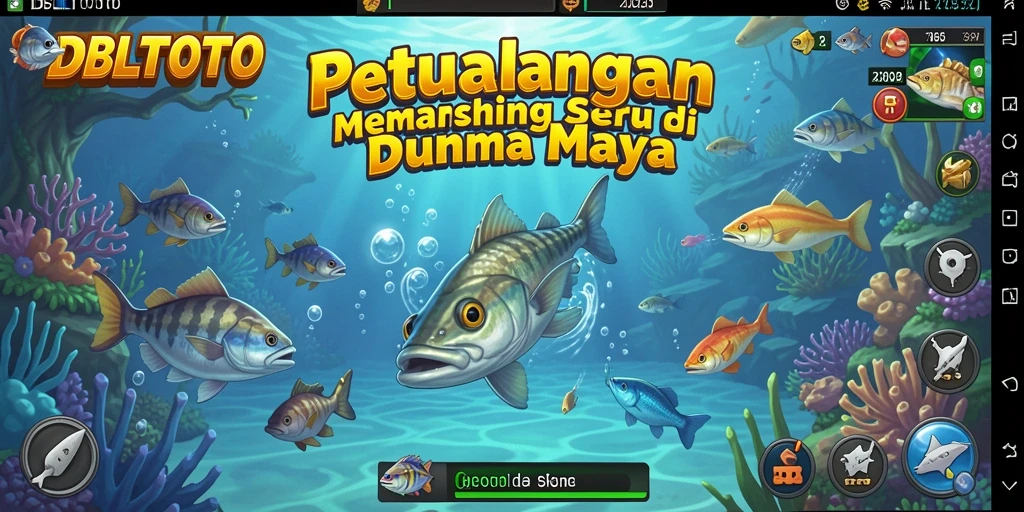Gameplay memancing seru dalam DBLTOTO dengan grafis menakjubkan.
