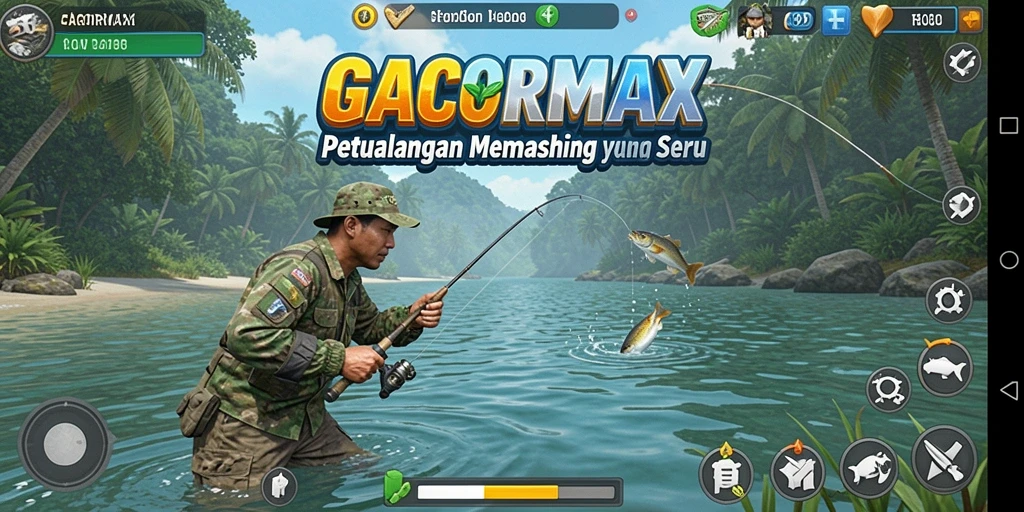 Tampilan gameplay memancing GACORMAX yang menarik dan menyenangkan.