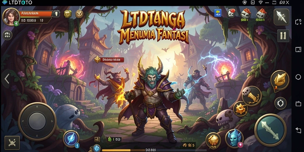 Tampilan gameplay LTDTOTO yang menegangkan dan seru.