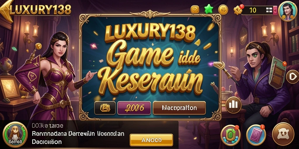 Tampilan gameplay seru LUXURY138 dengan grafik menarik.