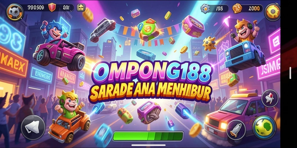 Tangkapan layar OMPONG188 menampilkan gameplay seru dalam permainan Arcade.