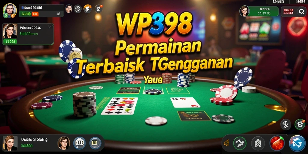 Tangkapan layar gameplay WP888 menampilkan keseruan bermain Poker secara online.